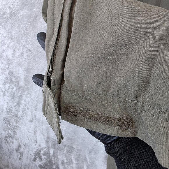 REI Hiking Pants Womens Size 10 Green UPF 50+ Quick Dry Zip Ankle Drawcord Nylon - Picture 9 of 12